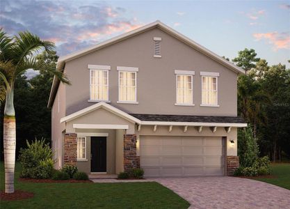 New construction Single-Family house 1458 Woodmont Boulevard, Kissimmee, FL 34746 Vero- photo 0