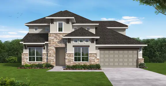 New construction Single-Family house 373 Hollister Drive, Liberty Hill, TX 78642 Zavalla (3253-CM-50)- photo 0 0