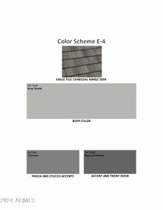 Lot 86 - Exterior Color Scheme