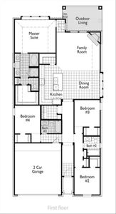 New construction Single-Family house 2408 Halter Drive, Aubrey, TX 76227 Bentley Plan- photo 1 1