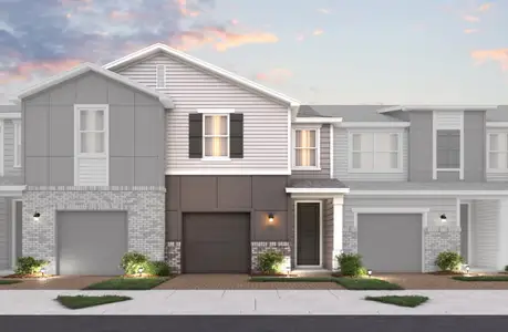 New construction Townhouse house 699 Southern Edge Way, Sanford, FL 32771 - photo 0