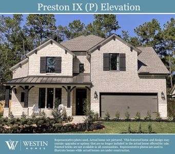New construction Single-Family house The Preston IX, 31514 Bramble Hollow Court, Fulshear, TX 77441 - photo