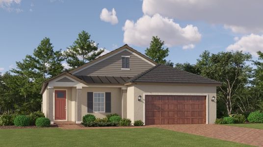 New construction Single-Family house 10395 Banyan Breeze Blvd, Land O' Lakes, FL 34638 Splendor II- photo 0 0