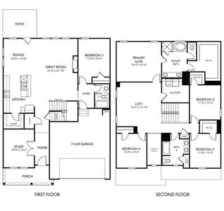 New construction Single-Family house 1968 Dosk Avenue, Lawrenceville, GA 30044 Johnson- photo 1 1