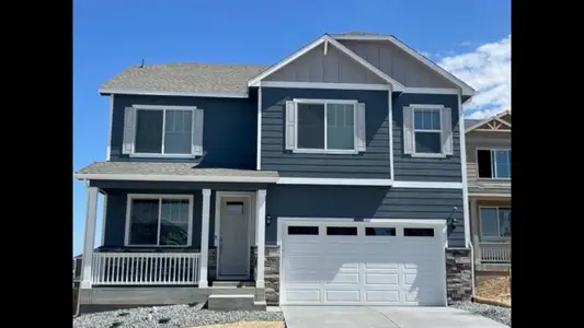 New construction Single-Family house 14092 Black Sedge Cir, Parker, CO 80134 BRIDGEPORT- photo 0