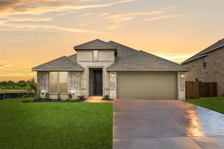 New construction Single-Family house 1233 Hunters Ridge Drive, Crowley, TX 76036 Concept 2186- photo 0 0