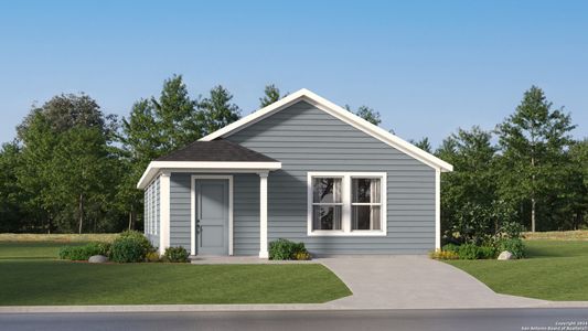 New construction Single-Family house 3723 Millbrook Way, San Antonio, TX 78245 Avas- photo 0