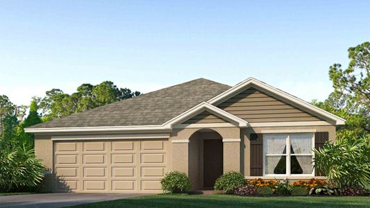 New construction Single-Family house Aria- Spanish, 13301 Table Rock Lane, Dade City, FL 33525 - photo