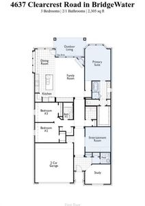 New construction Single-Family house 4637 Clearcrest Road, Midlothian, TX 76065 Denton Plan- photo 1 1