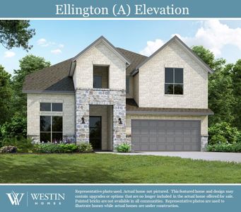 New construction Single-Family house 6308 Wavell Place, Austin, TX 78738 The Ellington- photo 1 1