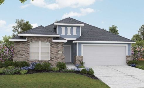New construction Single-Family house Landmark Series - Driskill, 32102 River Birch Lane, Waller, TX 77484 - photo