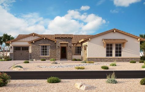 New construction Single-Family house 20962 E. Starflower Drive, Queen Creek, AZ 85142 Evora- photo 0