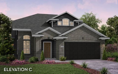 New construction Single-Family house Seminole II, 14303 Pecan Maple Drive, Crosby, TX 77532 - photo