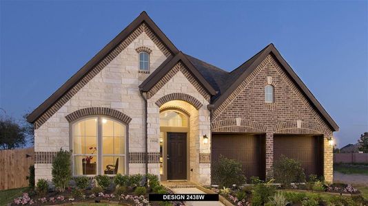 New construction Single-Family house 30107 Gold Finch Place, Fulshear, TX 77441 Design 2438W- photo 5 5