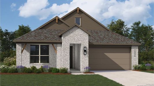 New construction Single-Family house 111 Red Deer, Cibolo, TX 78108 Picasso Plan- photo 0