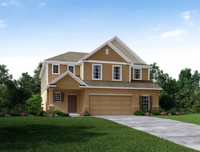 New construction Single-Family house The Columbus, 4996 Lyric Drive, Groveland, FL 34736 - photo