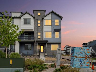 New construction Townhouse house 16594 Shoshone Place, Broomfield, CO 80023 Crestone- photo 1 1