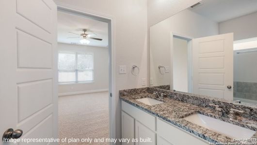 New construction Single-Family house 14052 Brazos Cove Drive, San Antonio, TX 78253 The Clydesdale- photo 13 13