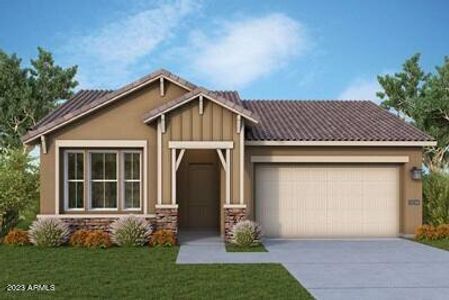 New construction Single-Family house 13147 W Horsetail Trail, Peoria, AZ 85383 The Eagleridge- photo 0 0