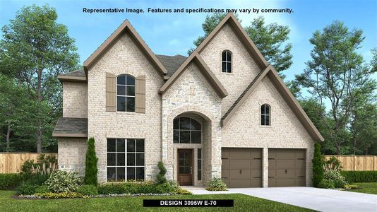 New construction Single-Family house 113 White Spruce Court, Georgetown, TX 78628 Design 3095W- photo 0