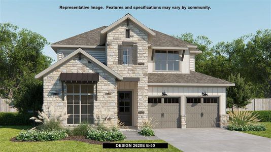 New construction Single-Family house Design 2620E, Ford Trail, New Braunfels, TX 78130 - photo