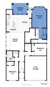New construction Single-Family house 217 Dycus Bend, Liberty Hill, TX 78642 Portofino Plan- photo 1 1