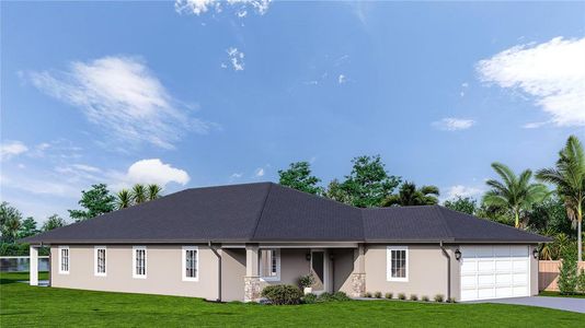 New construction Single-Family house 128 Indian Creek Road, Oak Hill, FL 32759 - photo 3 3