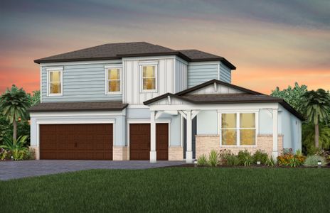 New construction Single-Family house Mahogany Grand, Cypress Bend Drive, Wesley Chapel, FL 33545 - photo