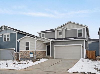 New construction Single-Family house 3934 Red Valley Lane, Castle Rock, CO 80104 The Snowberry- photo 0