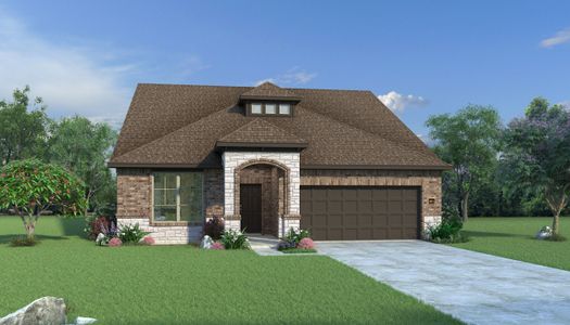 New construction Single-Family house 14036 Comet Place, Fort Worth, TX 76052 Walnut II T- photo 0 0