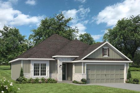 New construction Single-Family house 116 Maybelline Rd, Jarrell, TX 76537 1613- photo 0