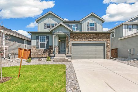 New construction Single-Family house 4641 Amrock Dr., Johnstown, CO 80534 - photo 0