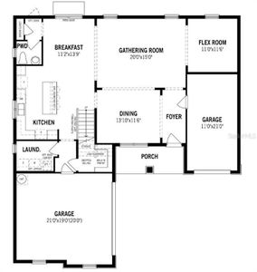 Pensacola Floorplan - 2nd Floor