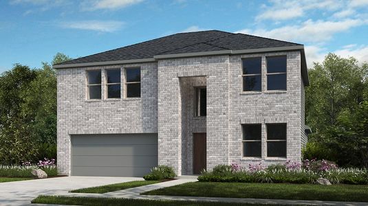 New construction Single-Family house 15224 Bithal Street, Pflugerville, TX 78660 Frio- photo 0