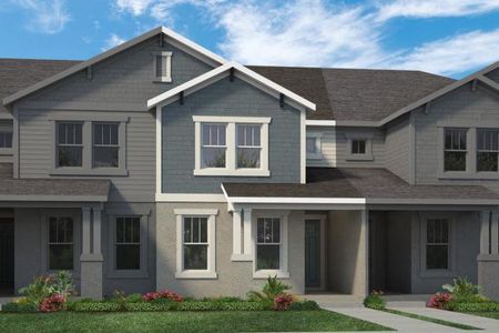 New construction Townhouse house 14006 Scarlet Aster Alley, Winter Garden, FL 34787 - photo 1 1
