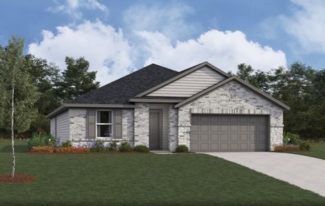 New construction Single-Family house 2507 Windstream Lane, Baytown, TX 77523 Teton- photo 0