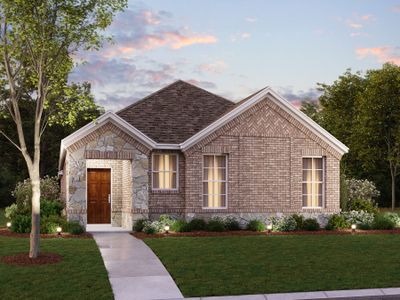 New construction Single-Family house Carnation, 1702 Cherokee Rose Trail, Garland, TX 75042 - photo