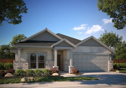 New construction Single-Family house Hamlin, 122 Dogvane Circle, Kyle, TX 78640 - photo