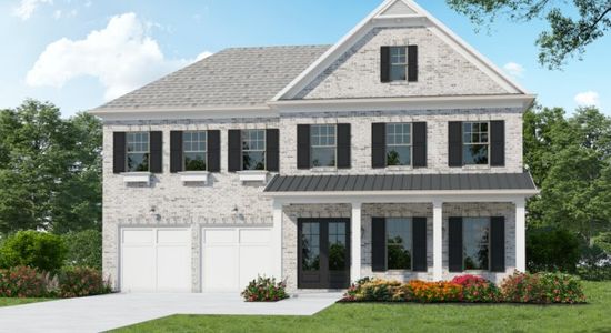 New construction Single-Family house The Galway, 4987 Kyle Drive, Powder Springs, GA 30127 - photo