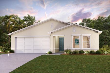 New construction Single-Family house 9020 N Paradisea Dr, Citrus Springs, FL 34433 PRESCOTT- photo 0