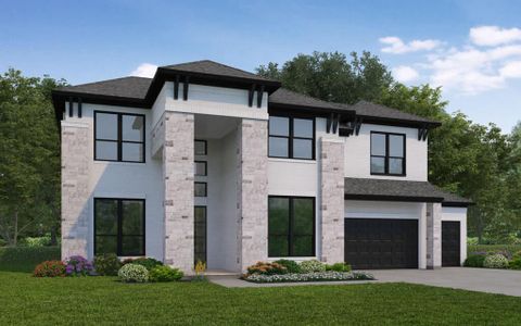 New construction Single-Family house 15314 Viviente Drive, Grangerland, TX 77302 - photo 0