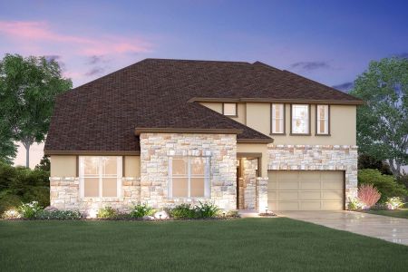 New construction Single-Family house 820 Marietta Street, Leander, TX 78641 San Gabriel - Classic Series- photo 0 0