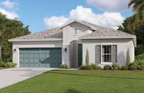 New construction Single-Family house 11959 Richmond Trail, Parrish, FL 34219 The Northwood - photo 0