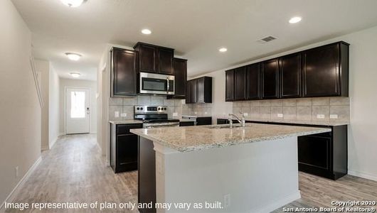 New construction Single-Family house 261 Grey Woodpecker, San Antonio, TX 78253 The Lombardi- photo 13 13