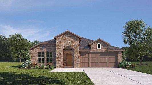 New construction Single-Family house 717 Lightheart Ln, Lavon, TX 75166 H143 Cedarwood- photo 0 0