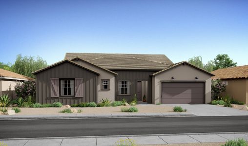 New construction Single-Family house NWC Bowling Rd & Hatman Rd, Maricopa, AZ 85138 - photo 3 3