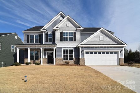 New construction Single-Family house 112 Wedge View Way, Statesville, NC 28677 The Brookville- photo 0