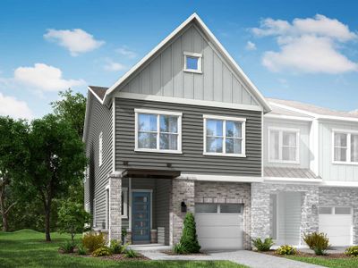 New construction Townhouse house Onslow, 291 Wendover, Pittsboro, NC 27312 - photo