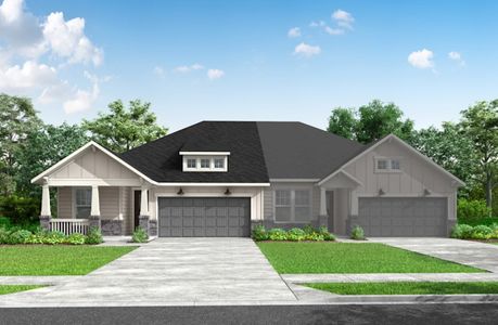 New construction Duplex house 24118 Fawn Thicket Way, Katy, TX 77493 - photo 0 0