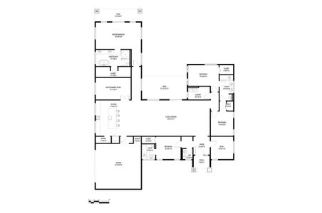 New construction Single-Family house 3812 Conservation Court, Denton, TX 76210 Floor Plan 3- photo 1 1